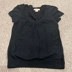 MICHAEL Michael Kors top, black, size M GUC!